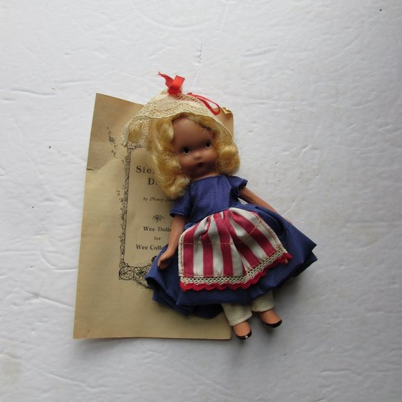 Vintage Nancy Ann Storybook Doll Going a Milking 1940 Era - Picture 2 of 8